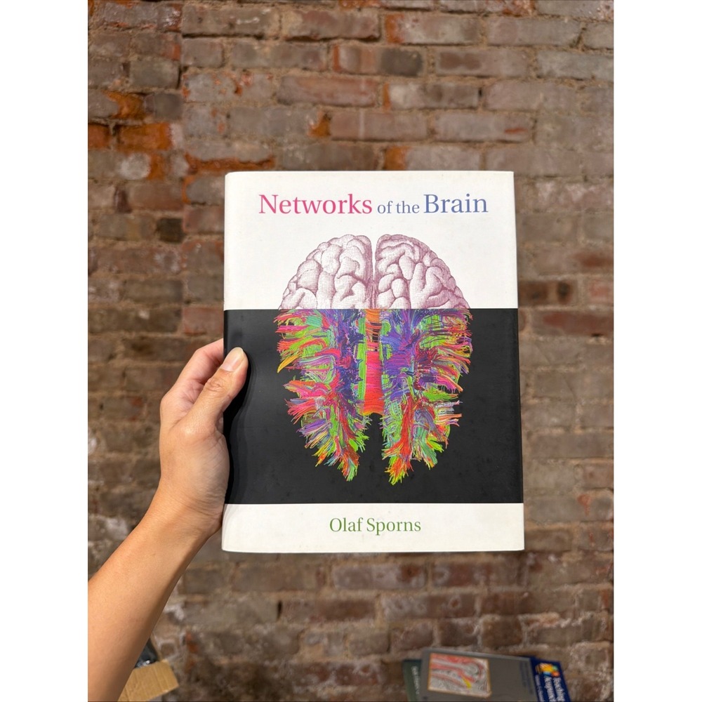MIT Press Networks of the Brain Olaf Sporns Hardcover Neuroscience 2011 AS IS